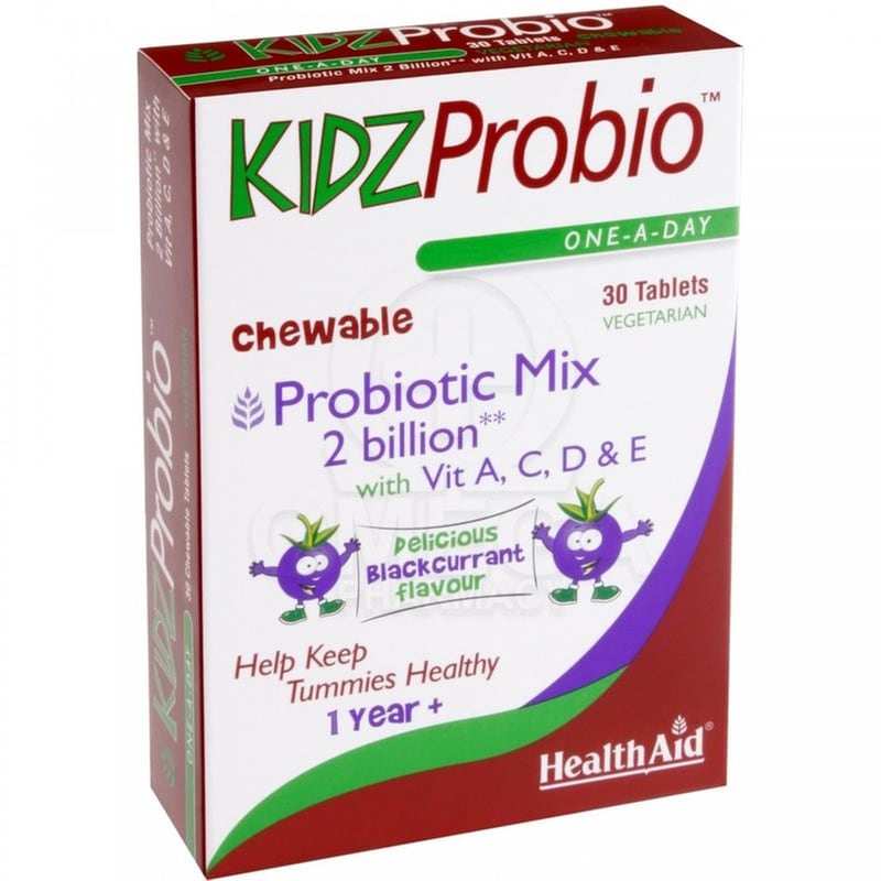 HEALTH AID Προβιοτικό HEALTH AID Kidzprobio - 30 Μασώμενες ταμπλέτες