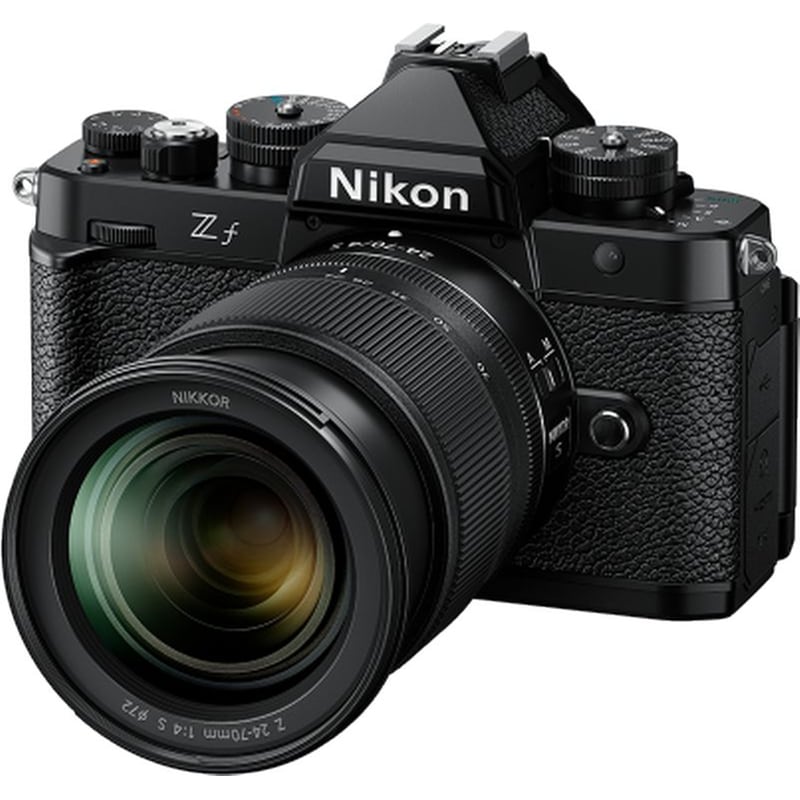 NIKON Φωτογραφική Μηχανή Mirrorless Nikon Z F Φακός Nikkor Z 24-70MM F4 - Μαύρο