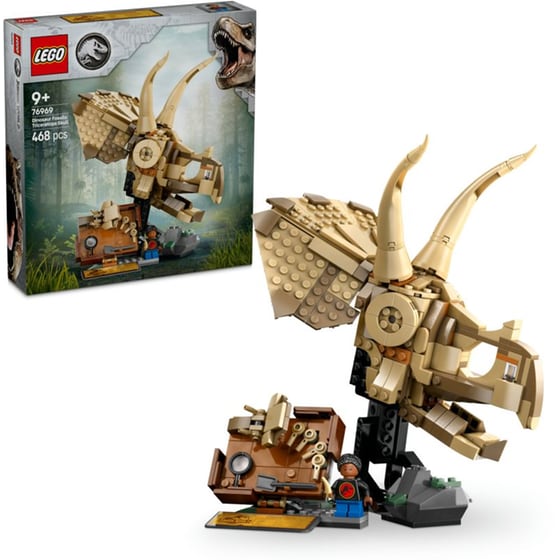 LEGO® Jurassic World Dinosaur Fossils: Triceratops Skull (76969) image 2