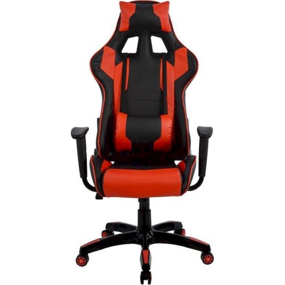 Καρέκλα Gaming ArteLibre Κυλλήνη από Τεχνητό Δέρμα - Κόκκινη/Μαύρη image 3