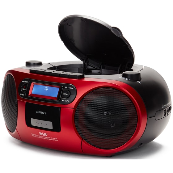 Φορητό Radio/CD Aiwa BBTC-660DAB/RD - Κόκκινο image 3