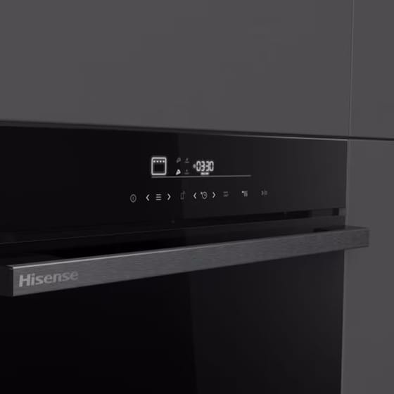 HISENSE HI6431BFZ & HO66F 77 Lt Μαύρο Εντοιχιζόμενος Σετ Φούρνος και Εστία image 7