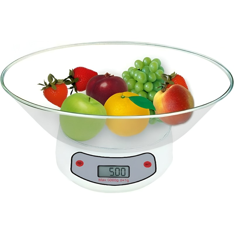 ROSBERG ROSBERG R51651B 1gr/5kg Ψηφιακή Ζυγαριά Κουζίνας