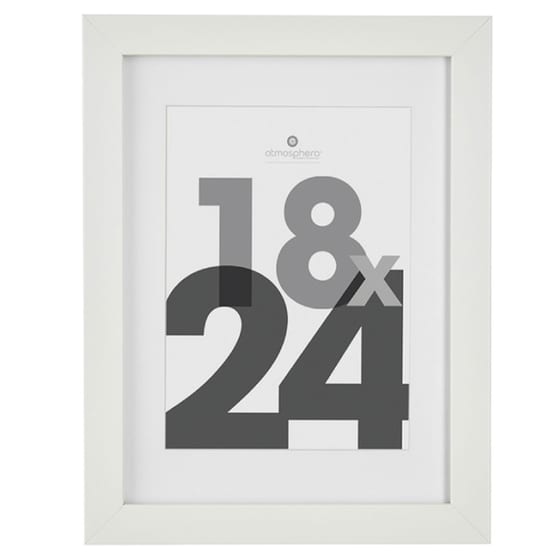 Κορνίζα Spitishop A-s 121156b MDF 18x24 cm - Λευκή image 1