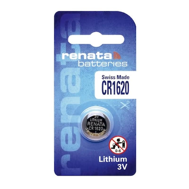RENATA Buttoncell Lithium Electronics Renata Cr1620 Τεμ. 1