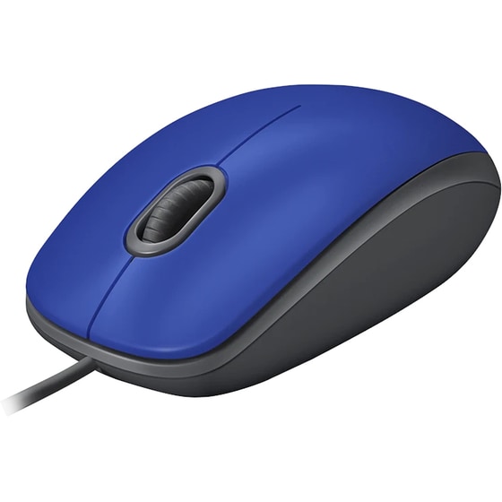 Logitech M110 Silent Ενσύρματο Ποντίκι Μπλε image 2