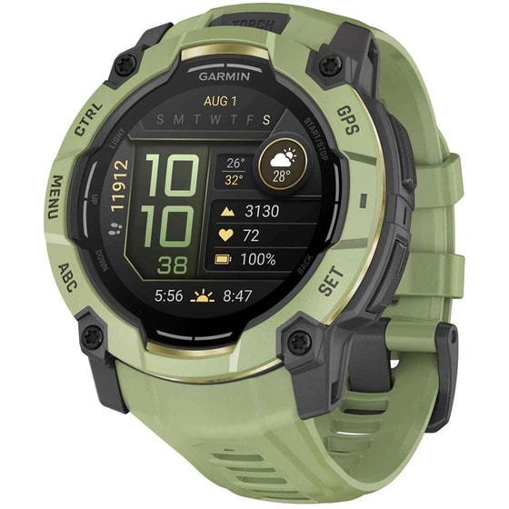 Smartwatch Garmin Instinct 3 Amoled 50mm - Fern Green Limited Edition image 1