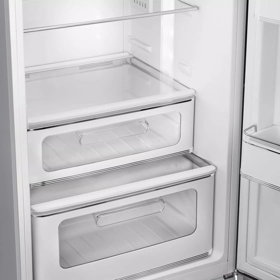SMEG FAB30RSV6 294 Lt Ασημί Δίπορτο Ψυγείο image 6