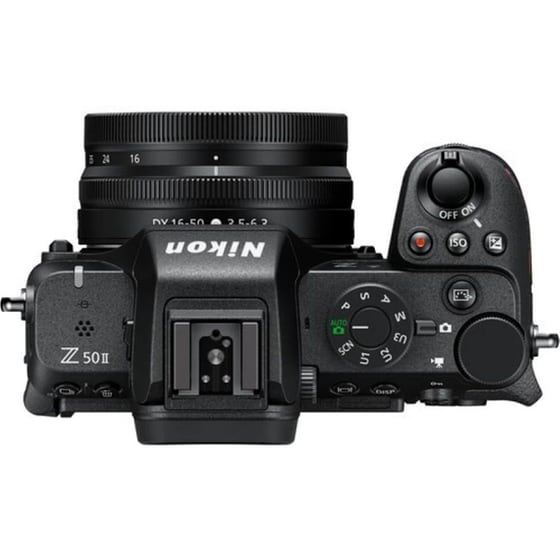 Φωτογραφική μηχανή Mirrorless Nikon Z50 ΙΙ + 16-50mm VR + 50-250mm VR - Mαύρο image 5