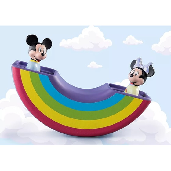 PLAYMOBIL® 1·2·3 Διασκέδαση Στα Σύννεφα με Τον Μίκυ και Τη Μίννι Μάους (71319) image 1