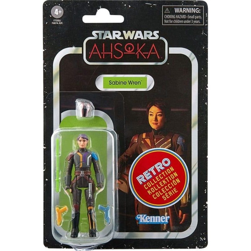 HASBRO Φιγούρα Δράσης Hasbro Star Wars: Ahsoka Retro Collection - Sabine Wren (10cm)