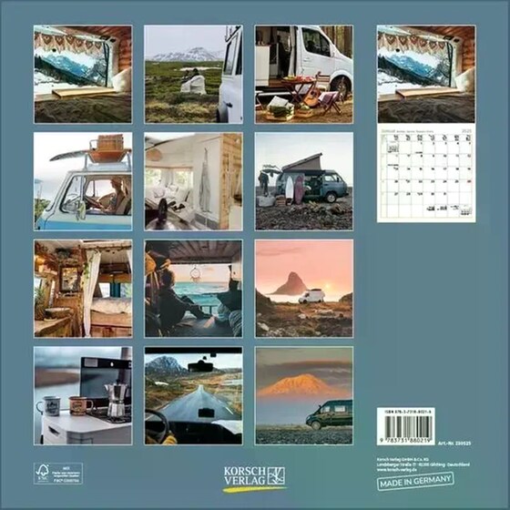 Ημερολόγιο Τοίχου 2025 Vanlife image 13