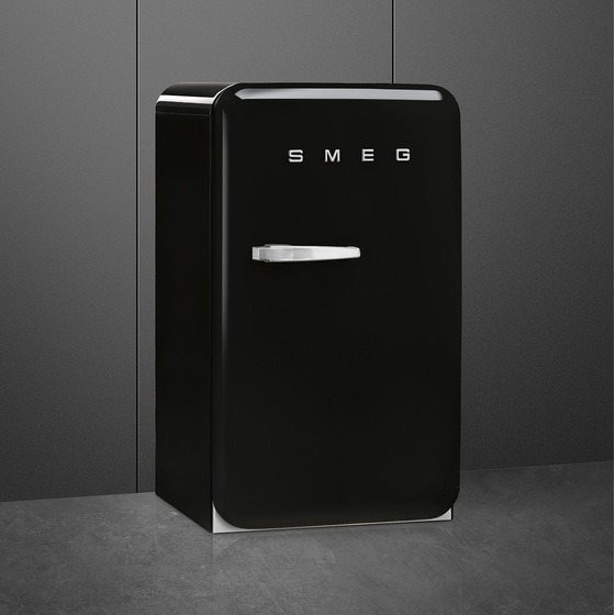 SMEG FAB10HRBL6 135 Lt Μαύρο Ψυγείο Μονόπορτο image 6