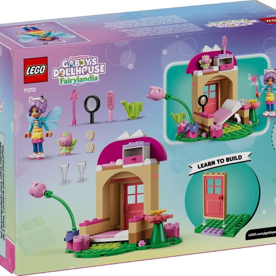 LEGO® Gabby's Dollhouse Kitty Fairy's Garden House (11212) image 4