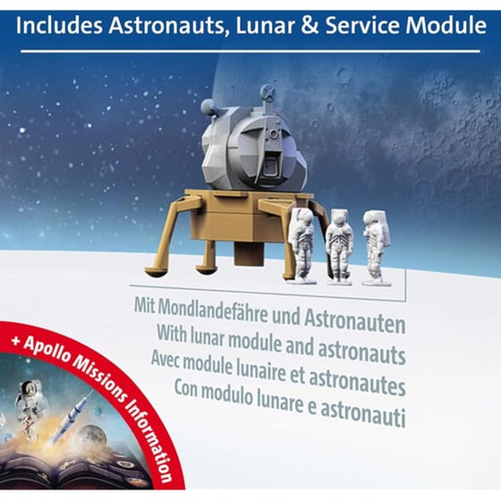 3D Παζλ Πύραυλος Apollo Saturn V Ravensburger (432 Κομμάτια) image 2