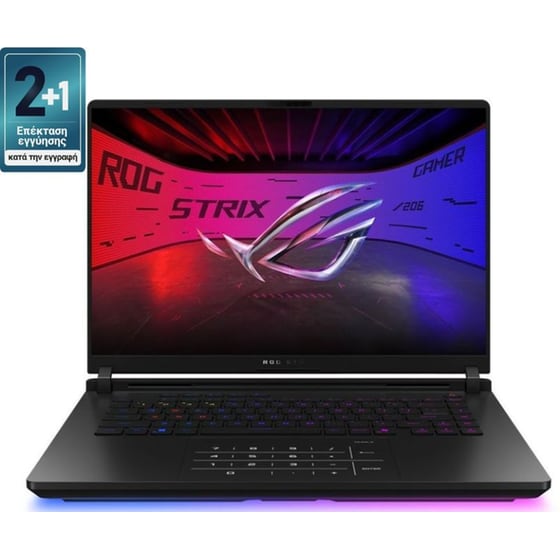 Asus ROG Strix SCAR 16 G635LW-RW027X 16'' 2.5K Mini LED 240Hz (Core Ultra 9-275HX/64GB/2TB SSD/GeForce RTX 5080/Win11Pro) Off Black Laptop image 0
