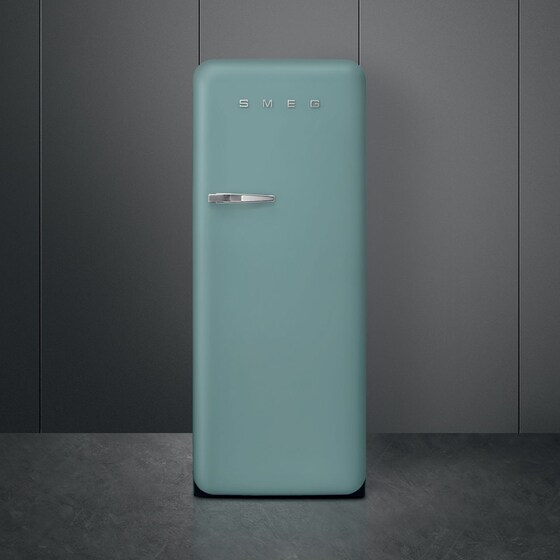 SMEG FAB28RDEG6 270 Lt Emerald Green Ψυγείο Μονόπορτο image 7