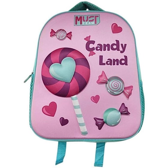 Τσάντα Πλάτης Προσχολική Must Team 3D Eva Candy image 0