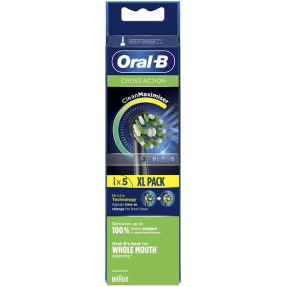 ORAL-B Cross Action Cleanmaximiser Ανταλλακτικές Κεφαλές για Ηλεκτρική Οδοντόβουρτσα 4 τεμάχια image 1
