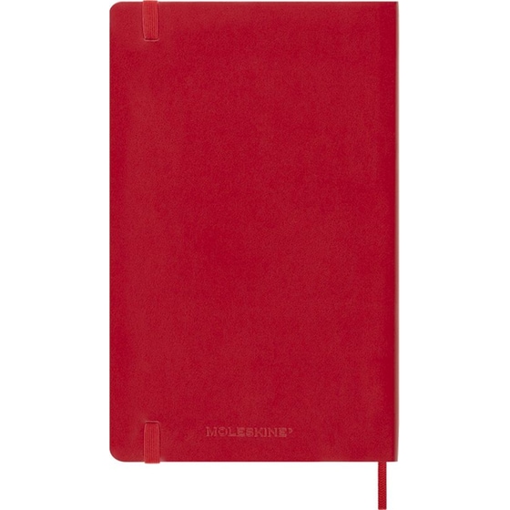 Ημερολόγιο Εβδομαδιαίο 2027 Moleskine 18Μ L Softcover Κόκκινο image 5