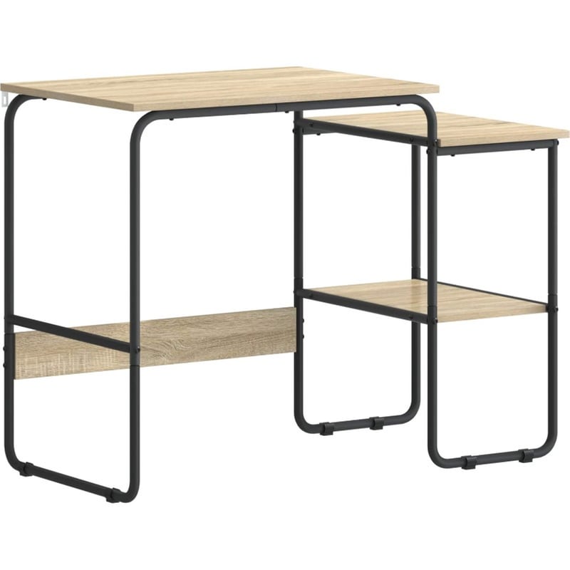 Γραφείο VidaXL με Αποθηκευτικό Χώρο 100x50x75 cm - Sonoma Δρυς