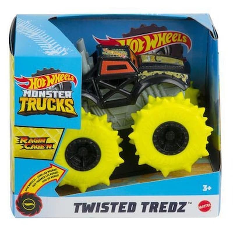 Monster Trucks Twisted Tredz Rev-up 1:43 – Gvk43 Ragin Cagen