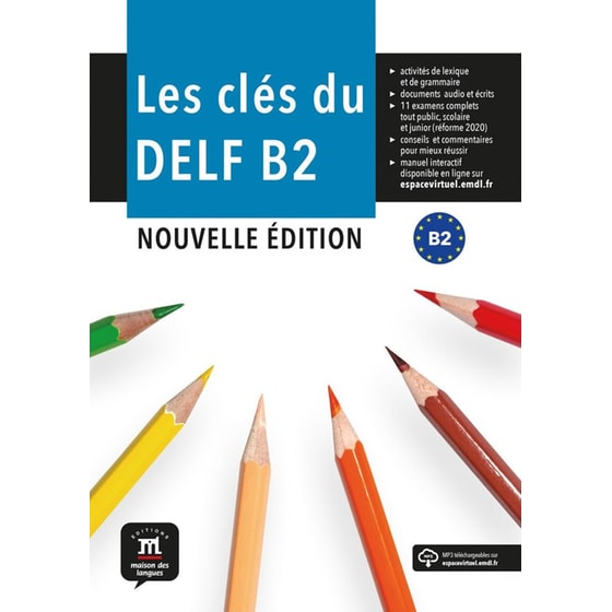 Les cles du DELF B2 - Livre de l'eleve (Nouvelle edition) image 0