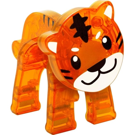 Magna-Tiles® Jungle Animals Μαγνητικό Παιχνίδι Κατασκευών - 25 Κομμάτια (21225) image 4