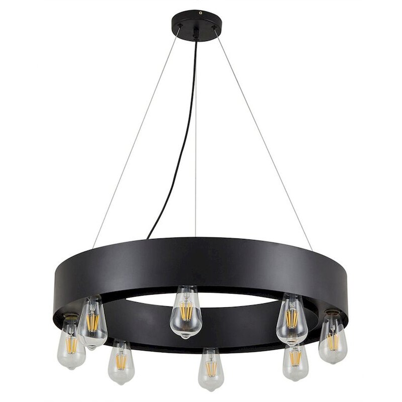 HOMELIGHTING Φωτιστικό Οροφής Πολύφωτο Homelighting Tale 77-8255 Μεταλλικό - Μαύρο