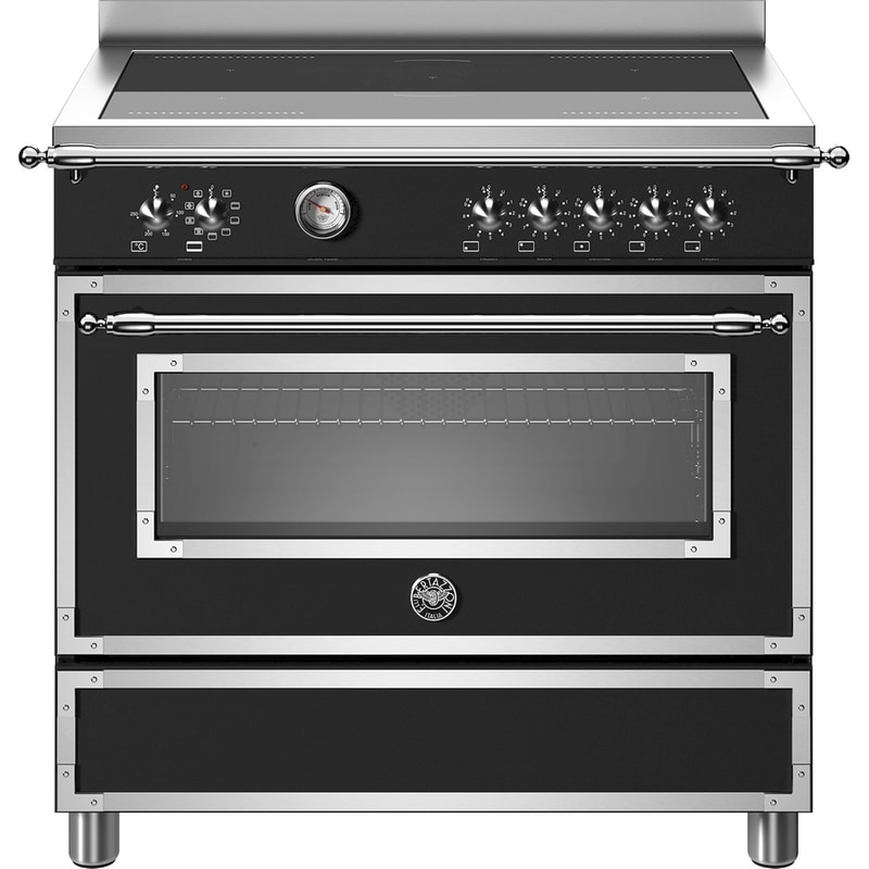 LA GERMANIA BERTAZZONI HER95I1ENET 86 Lt Μαύρο Επαγωγική Ηλεκτρική Κουζίνα