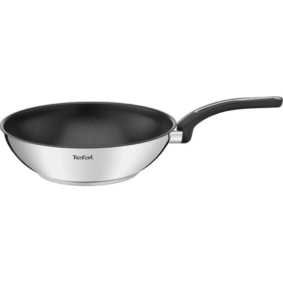 Τηγάνι Wok TEFAL EMOTION E30019 από Ανοξείδωτο Ατσάλι 28 cm image 3