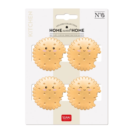 Κλιπ Συσκευασίας LEGAMI Μπισκότο 6 Τεμάχια image 1