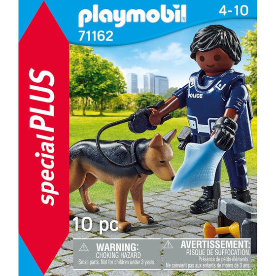 PLAYMOBIL® Special Plus Αστυνομικός με σκύλο-ανιχνευτή (71162) image 4