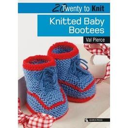 20 to Knit- Knitted Baby Bootees