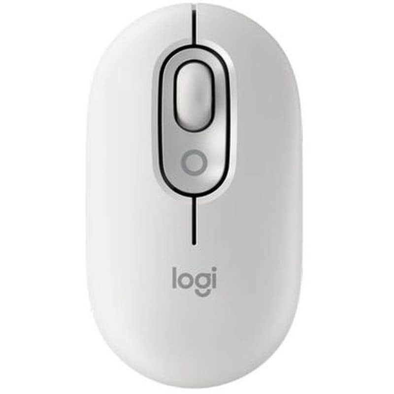 Logitech Logitech POP Ασύρματο Ποντίκι με Bluetooth - Λευκό