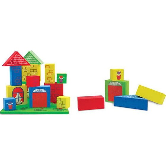 Παιχνίδι Μπάνιου Edushape Αφρώδες Floating Blocks Edu-545300 image 0