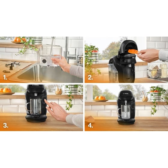 ΒΟSCH TASSIMO TA112E BLK 1400W Μηχανή Espresso image 8