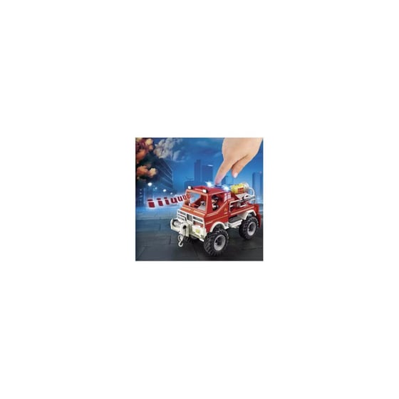 PLAYMOBIL® City Action Όχημα Πυροσβεστικής με Τροχαλία Ρυμούλκησης (9466) image 1