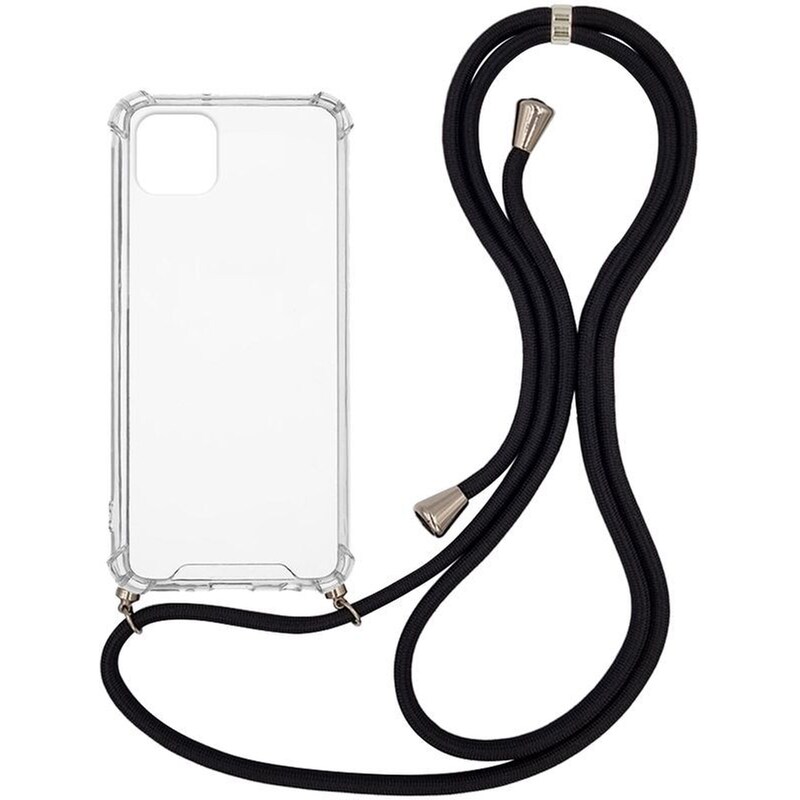 Θήκη Apple iPhone 11 Pro Max - Sonique με Κορδόνι Armor Clear - Μαύρο