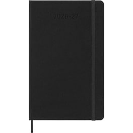 Ημερολόγιο Εβδομαδιαίο 2027 Moleskine 18Μ L Hardcover Μαύρο