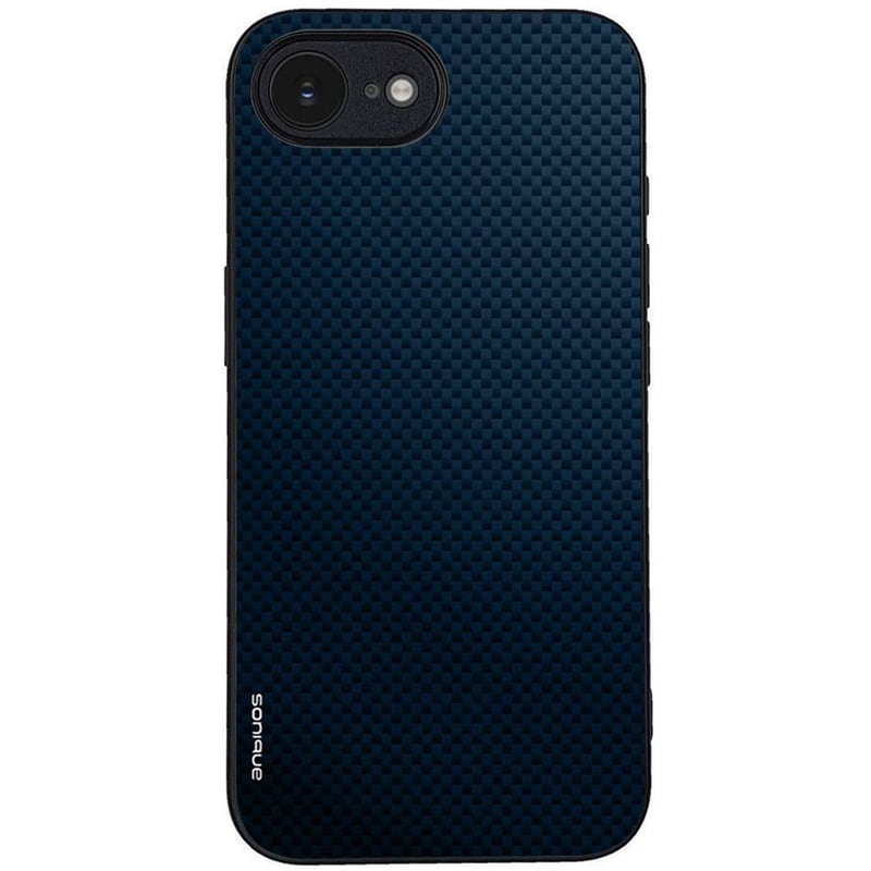 Θήκη Apple iPhone 16e - Sonique Carbon Series - Blue