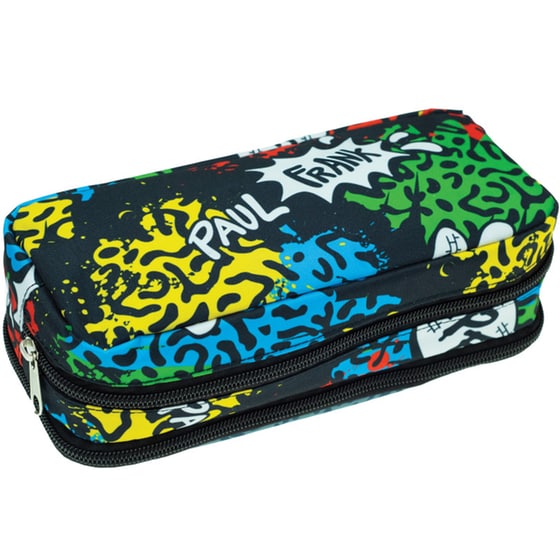 Κασετίνα Οβάλ Διπλή Paul Frank Skate image 1