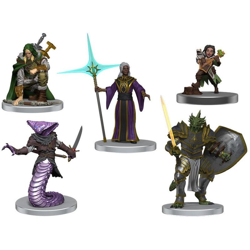 Mtg Mini: Afr Adventuring Party Starter Dungeons Dragons WIZKIDS