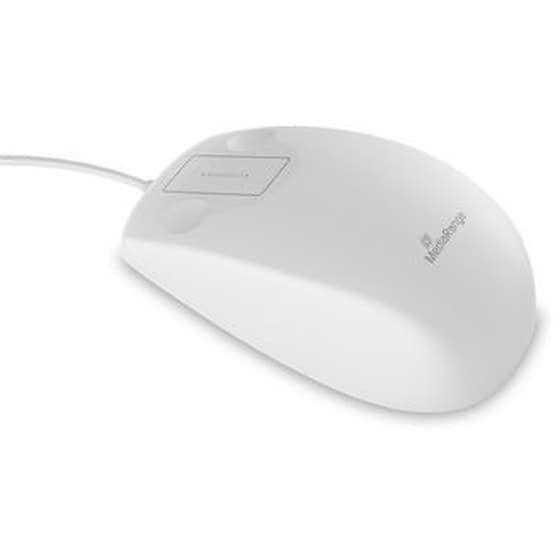 Mediarange MROS265 Ενσύρματο Ποντίκι - Λευκό image 1