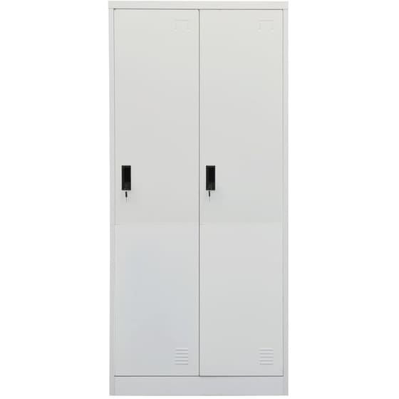 Ντουλάπα Vidaxl από Χάλυβα 80x50x180cm - Λευκό image 2