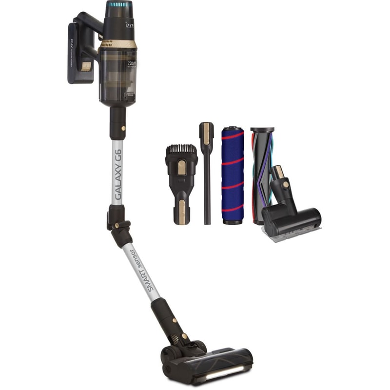 IZZY IZZY GALAXY G6 29.6 V 1.4 L Μαύρο Σκούπα Stick