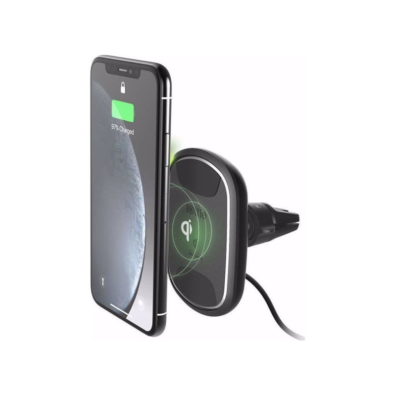 Βάση Στήριξης Αυτοκινήτου Αεραγωγού Iottie Itap 2 Qi Charge Magnetic - Μαύρο