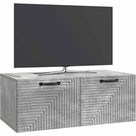 Επιτοίχιο Έπιπλο Τηλεόρασης VidaXL 78.5x41x30 cm - Γκρι image 2