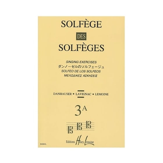 Solfege Des Solfeges, Vol.3a image 0