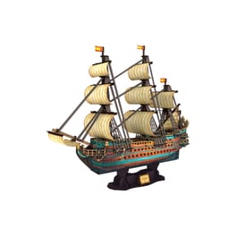 3D Παζλ The Spanish Armada-San Felipe - Cubic Fun - 13 Κομμάτια